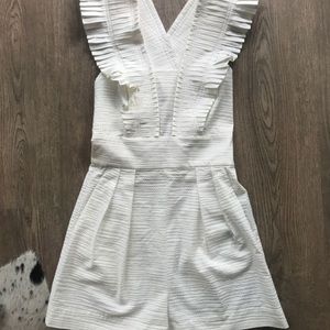 NEW Tibi shorts romper